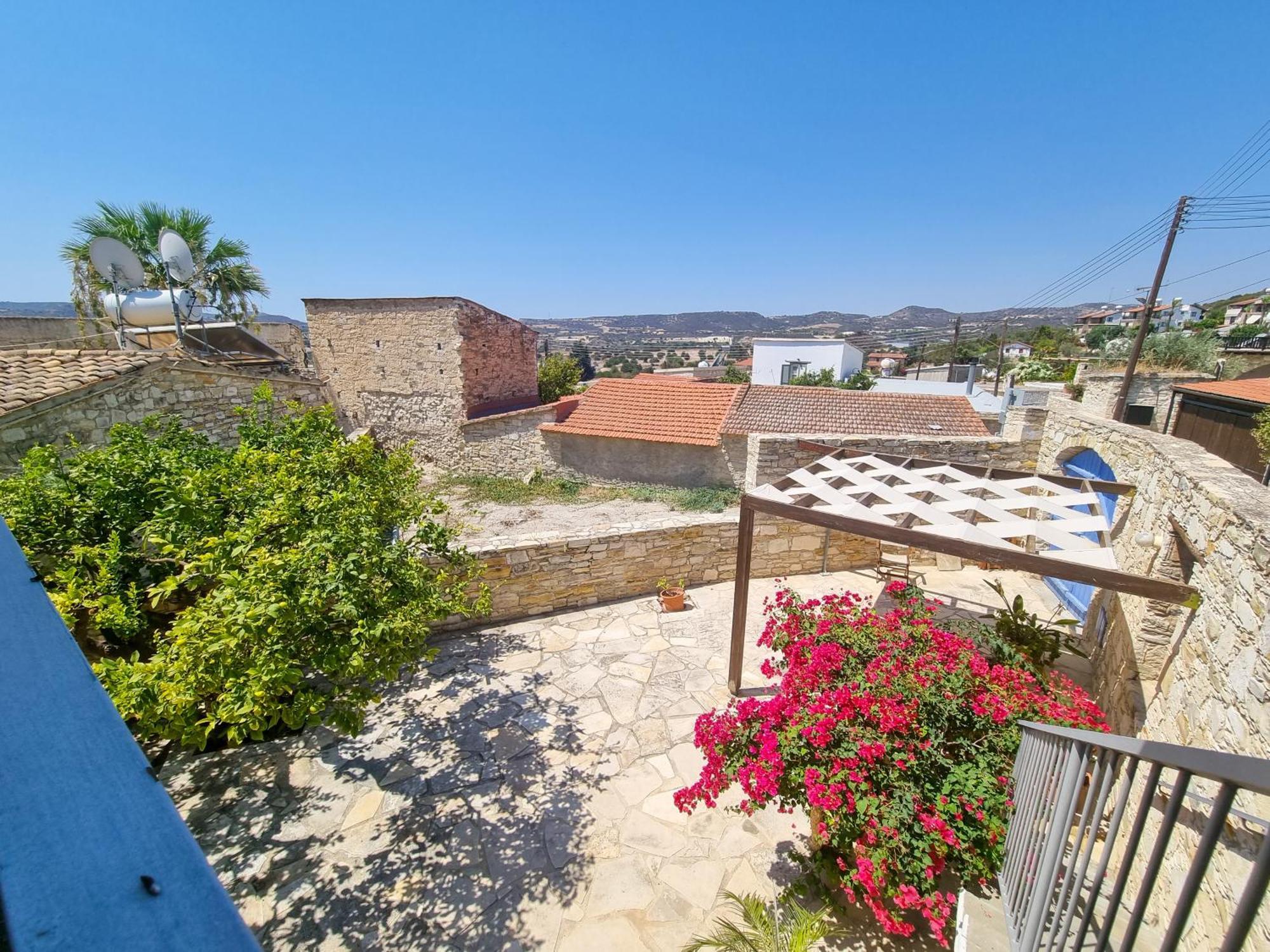 Apartmán Athena'S Pool Oasis Skarinou Exteriér fotografie