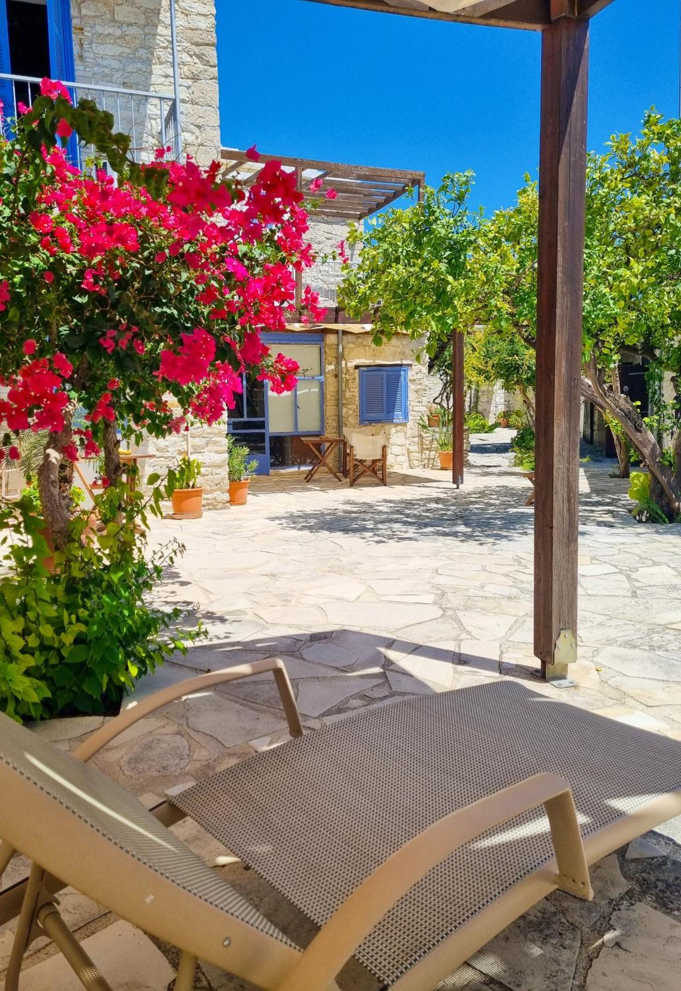 Apartmán Athena'S Pool Oasis Skarinou Exteriér fotografie