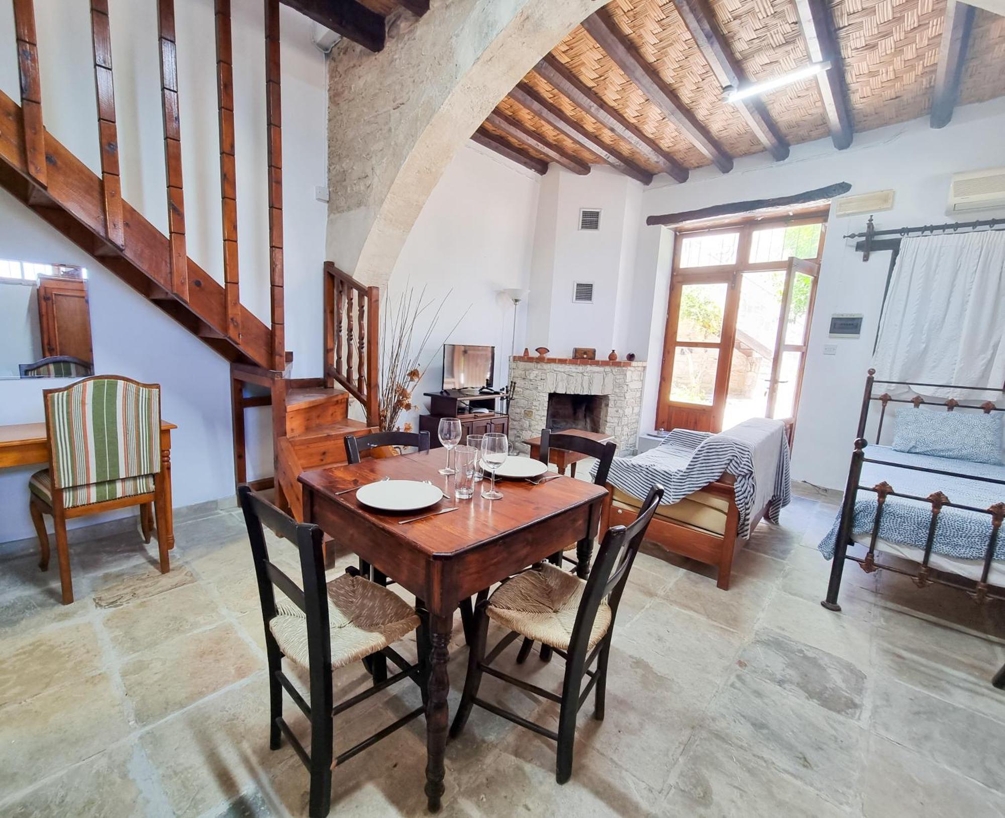Apartmán Athena'S Pool Oasis Skarinou Exteriér fotografie